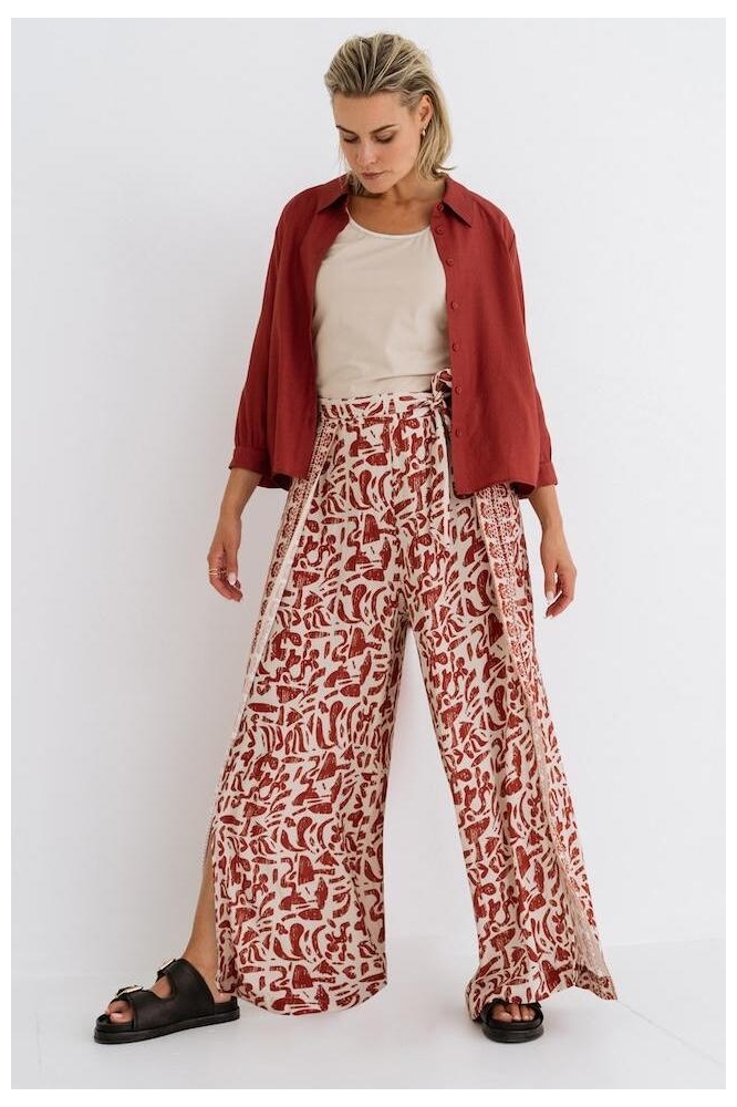 NIOLI BLOUSE SU25 20 311 BURNT